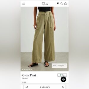 Rails (brand new with tags) - light trousers